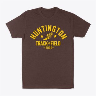 Huntington High School Track and Field Classic Dad T-Shirt
