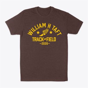 William H Taft Elementary School Track and Field Classic Dad T-Shirt