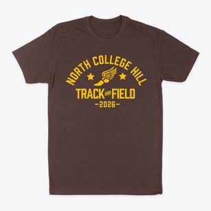 North College Hill High School Track and Field Classic Dad T-Shirt