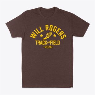 Will Rogers Elementary School Track and Field Classic Dad T-Shirt