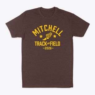 Mitchell Elementary School Track and Field Classic Dad T-Shirt