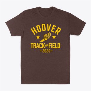 Hoover High School Track and Field Classic Dad T-Shirt