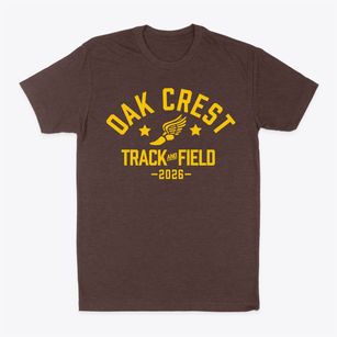Oak Crest Intermediate School Track and Field Classic Dad T-Shirt