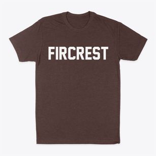 Fircrest Washington Classic Block Classic Dad T-Shirt