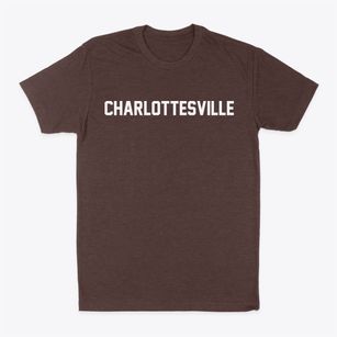 Charlottesville Virginia Classic Block Classic Dad T-Shirt