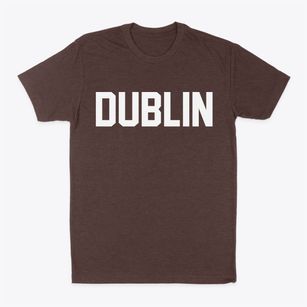 Dublin Texas Classic Block Classic Dad T-Shirt