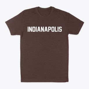 Indianapolis Indiana Classic Block Classic Dad T-Shirt