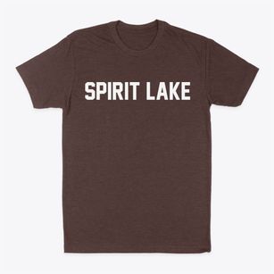 Spirit Lake Idaho Classic Block Classic Dad T-Shirt