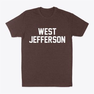 West Jefferson North Carolina Classic Block Classic Dad T-Shirt