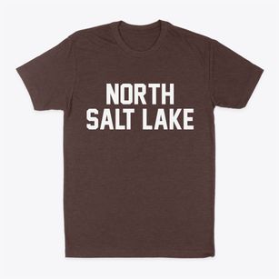 North Salt Lake Utah Classic Block Classic Dad T-Shirt