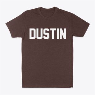 Dustin Oklahoma Classic Block Classic Dad T-Shirt