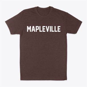 Mapleville Maryland Classic Block Classic Dad T-Shirt