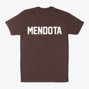 Mendota Illinois Classic Block Classic Dad T-Shirt