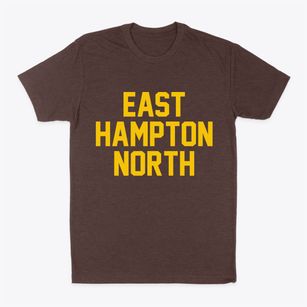 East Hampton North New York Classic Block Classic Dad T-Shirt