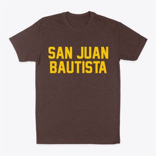 San Juan Bautista California Classic Block Classic Dad T-Shirt