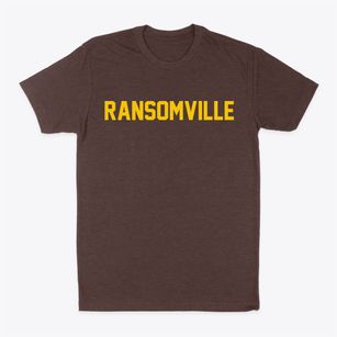 Ransomville New York Classic Block Classic Dad T-Shirt