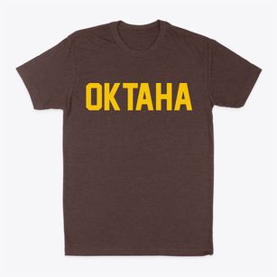 Oktaha Oklahoma Classic Block Classic Dad T-Shirt