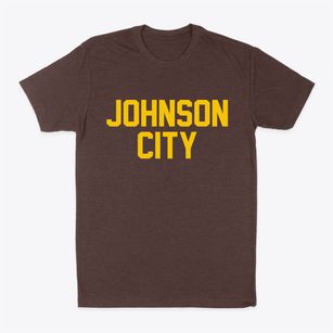 Johnson City New York Classic Block Classic Dad T-Shirt