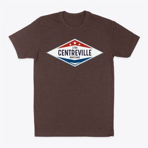 Centreville Maryland Diamond Star Classic Dad T-Shirt