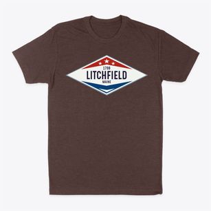 Litchfield Maine Diamond Star Classic Dad T-Shirt