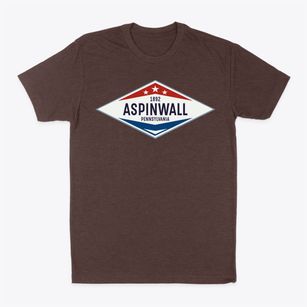 Aspinwall Pennsylvania Diamond Star Classic Dad T-Shirt