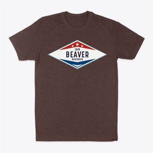 Beaver Wisconsin Diamond Star Classic Dad T-Shirt