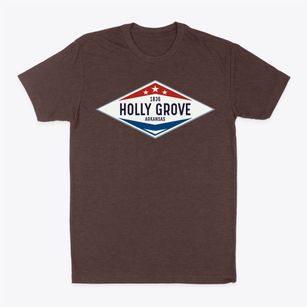 Holly Grove Arkansas Diamond Star Classic Dad T-Shirt