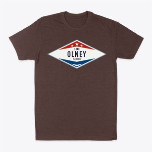 Olney Illinois Diamond Star Classic Dad T-Shirt