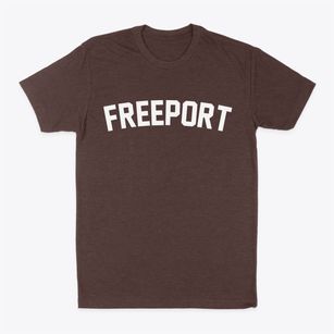 Freeport Maine Classic Curve Classic Dad T-Shirt