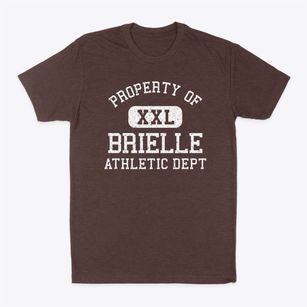 Brielle New Jersey Athletic Dept Classic Dad T-Shirt