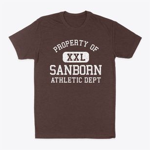 Sanborn Iowa Athletic Dept Classic Dad T-Shirt