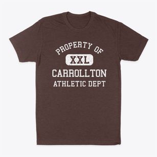 Carrollton Texas Athletic Dept Classic Dad T-Shirt