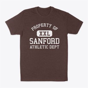 Sanford Michigan Athletic Dept Classic Dad T-Shirt