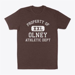 Olney Illinois Athletic Dept Classic Dad T-Shirt