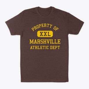 Marshville North Carolina Athletic Dept Classic Dad T-Shirt