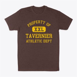 Tavernier Florida Athletic Dept Classic Dad T-Shirt