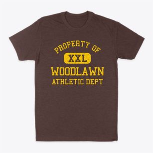 Woodlawn North Carolina Athletic Dept Classic Dad T-Shirt