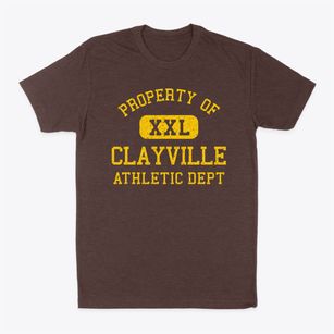 Clayville New York Athletic Dept Classic Dad T-Shirt