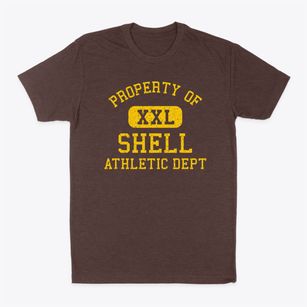 Shell Wyoming Athletic Dept Classic Dad T-Shirt