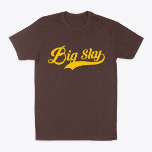 Big Sky Montana Vintage Team Classic Dad T-Shirt