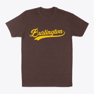 Burlington Iowa Vintage Team Classic Dad T-Shirt
