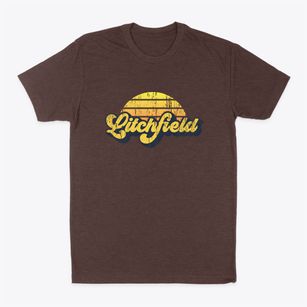 Litchfield Maine Sublime Sunset Classic Dad T-Shirt