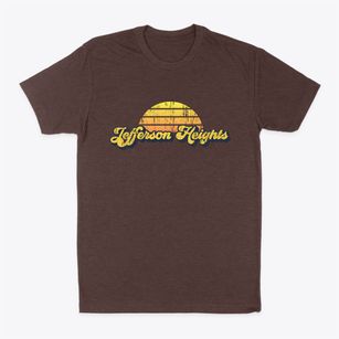 Jefferson Heights New York Sublime Sunset Classic Dad T-Shirt