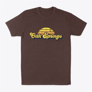 Oak Springs Arizona Sublime Sunset Classic Dad T-Shirt