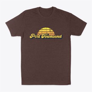 Port Townsend Washington Sublime Sunset Classic Dad T-Shirt