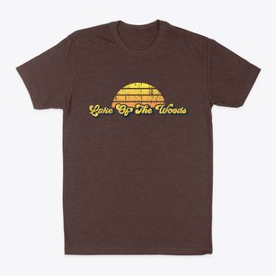 Lake Of The Woods Virginia Sublime Sunset Classic Dad T-Shirt