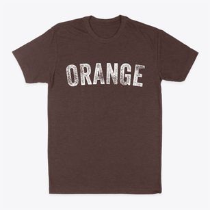Orange California Timeless Retro Classic Dad T-Shirt