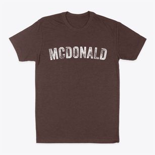 Mcdonald North Carolina Timeless Retro Classic Dad T-Shirt
