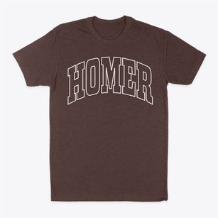 Homer New York Trendy Block Classic Dad T-Shirt