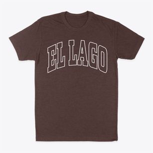 El Lago Texas Trendy Block Classic Dad T-Shirt